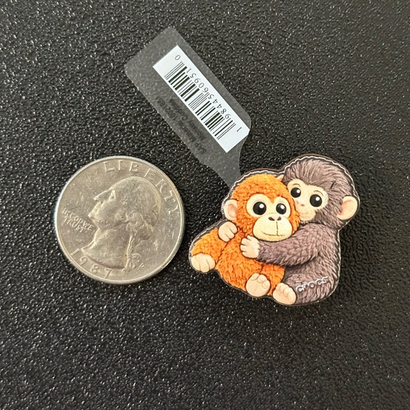 Rare Authentic Punch (Panchi) the Monkey Croc Charm Jibbit (Gen 2) - Picture 4 of 4